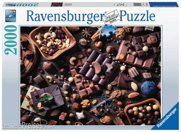 Suklaata, palapeli 2000 palaa, Ravensburger