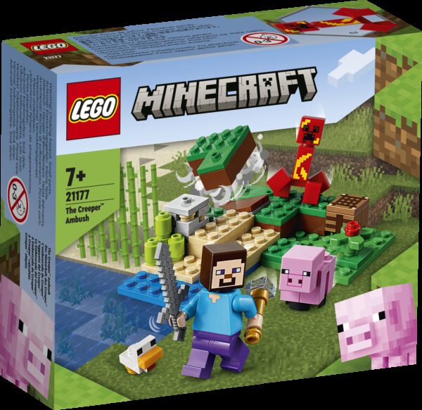 LEGO Minecraft Creeper™-väijytys 21177