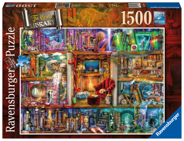 Iso kirjasto, palapeli 1500 palaa, Ravensburger