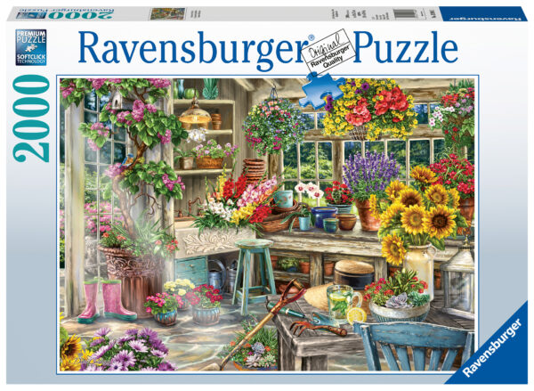 Puutarhaparatiisi, palapeli 2000 palaa, Ravensburger