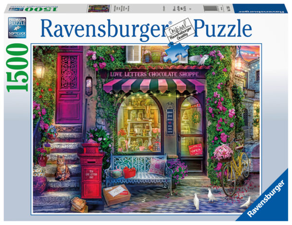 Suklaakauppa, palapeli 1500 palaa, Ravensburger