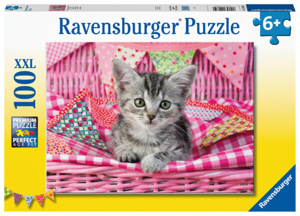 Cute Kitten 100 pc puzzle, Ravensburger
