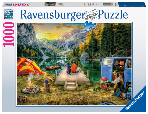 Leirintäloma, palapeli 1000 palaa, Ravensburger