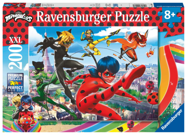 Ravensburger puzzle 200 pc Miraculous