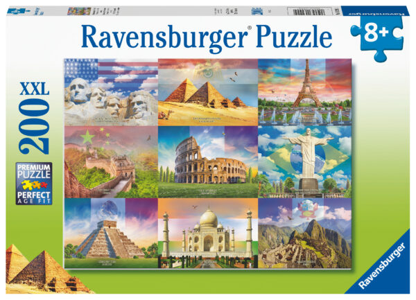 Ravensburger puzzle 200 pc Monuments