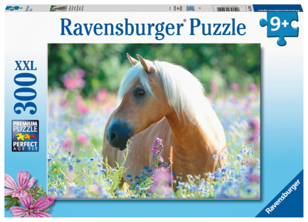 Horse in Flowers palapeli, 300 palaa Ravensburger