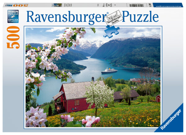 Skandinaavinen idylli, palapeli 500 palaa, Ravensburger