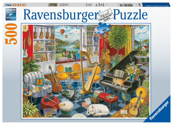 Music Room 500 palaa palapeli, Ravensburger