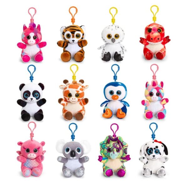 Keel Toys Avaimenperä 10 cm, 12 erilaista