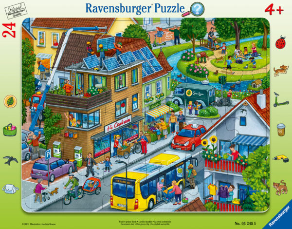 Ravensburger large plate puzzle 24 pcs Our village