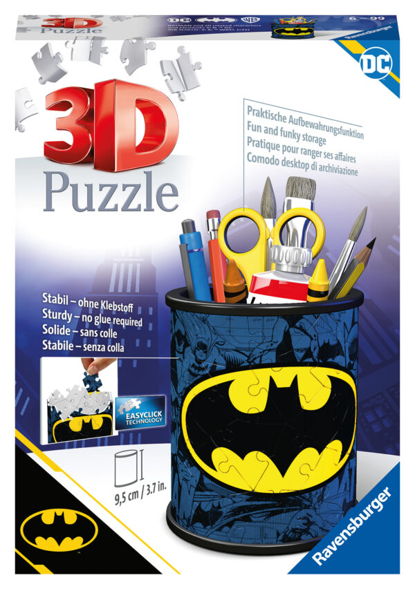 Batman kynäkuppi, 3D palapeli 54 palaa, Ravensburger