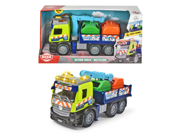 Dickie Toys Action Truck - Recycling