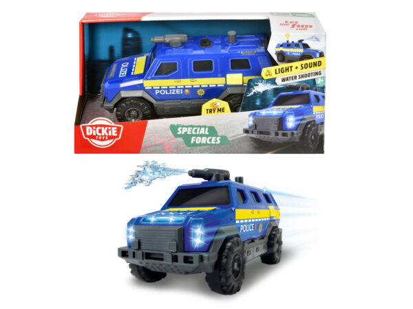 Poliisiauto vesitykillä, Dickie Toys Special Unit