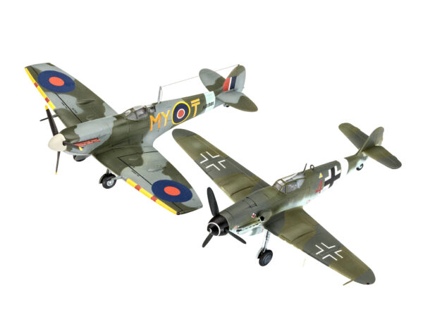 Revell Combat Set Messerschmitt Bf109G-10 & Spitfire Mk.V 1:72