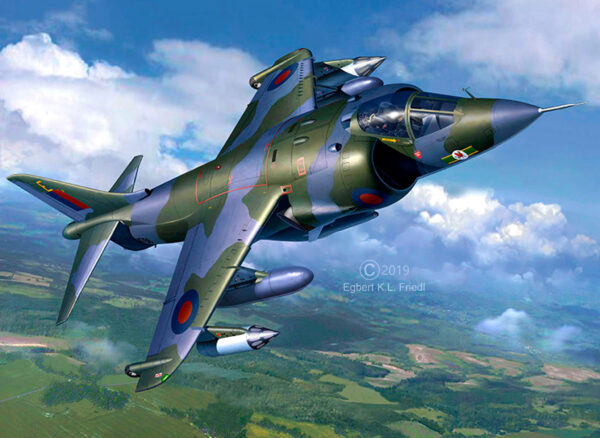 Revell Gift Set  Harrier GR.1 1:32