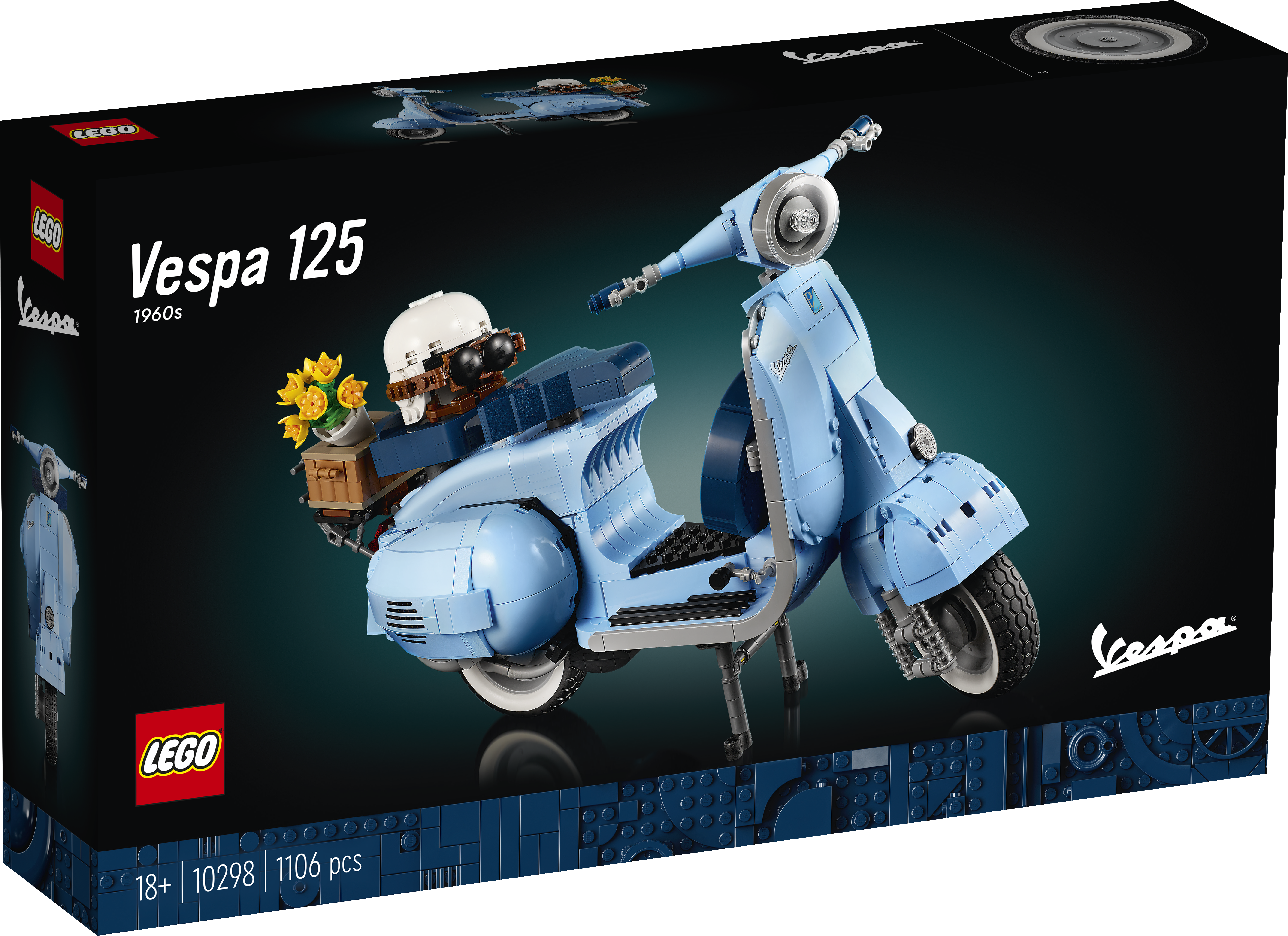 LEGO Roller Vespa 125 10298