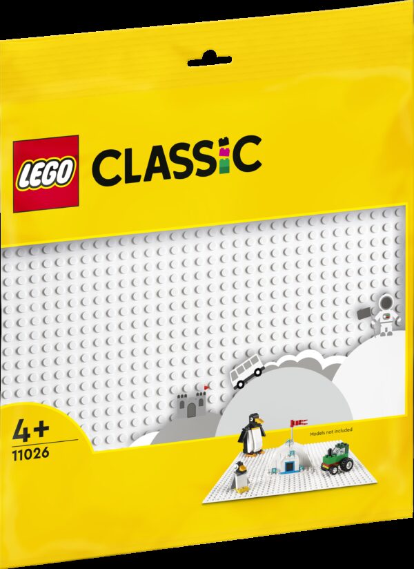 LEGO CLASSIC White Baseplate 11026