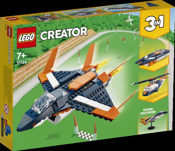 LEGO CREATOR Supersonic-jet 31126