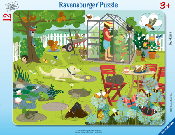 Ravensburger Frame Puzzle 12 pc Our Garden