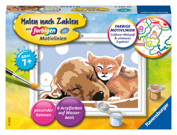 Maalaa numeroden mukaan "Love", Ravensburger