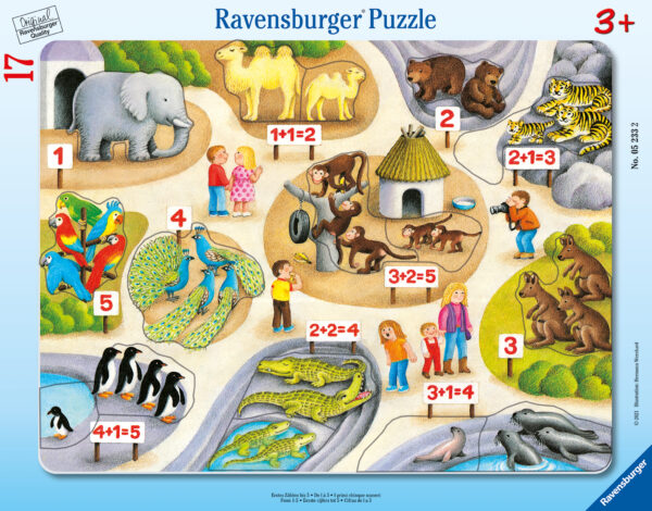 Ravensburger Frame Puzzle 17 pc Reading 5