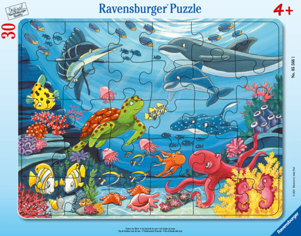 Ravensburger Frame Puzzle 30 pc Under Water