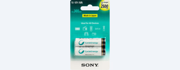 SONY Battery 2xAA 1.2V 2500 mAh