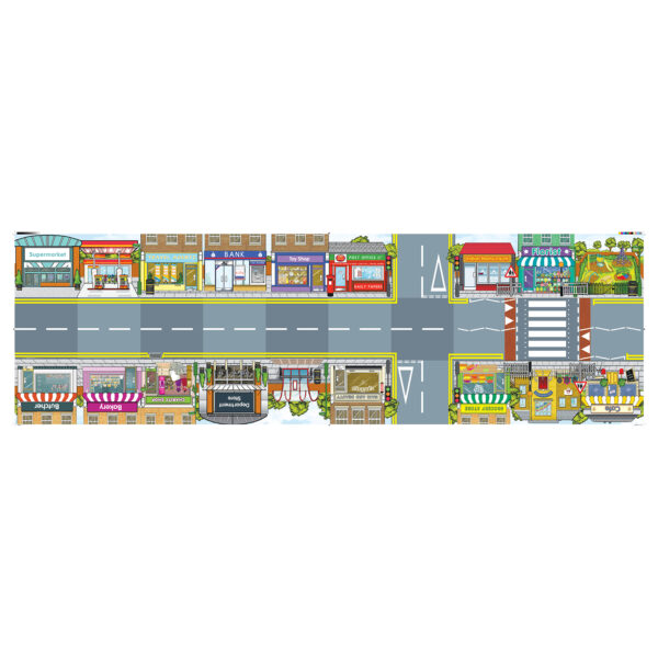 TTS Bee-Bot Mat Busy Street