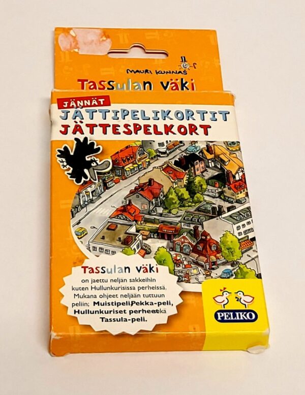 Tassulan väki : JÄNNÄT JÄTTIPELIKORTIT - Mauri Kunnas