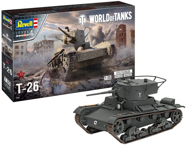 Revell tank T-26 1:35