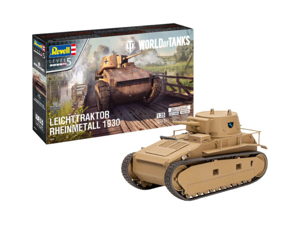 Revell Leichttraktor Rheinmetall 1930 "World of Tanks" 1:35