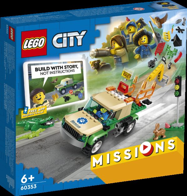 LEGO City Villieläinten pelastustehtävä 60353