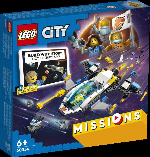 LEGO City Mars-avaruusaluksen tutkimuslennot 60354