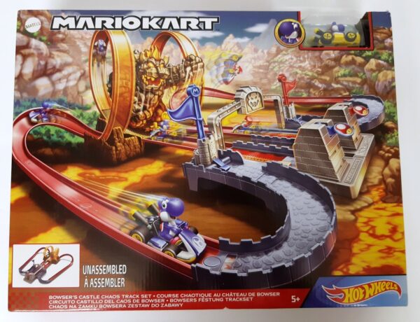 Hot Wheels Mario Kart™ Bowser's Castle Chaos -autorata