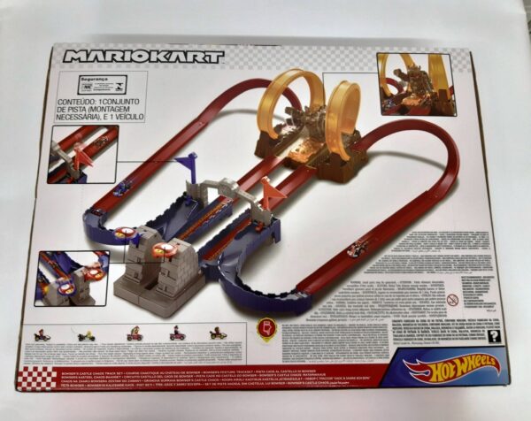 Hot Wheels Mario Kart™ Bowser's Castle Chaos -autorata - Image 2