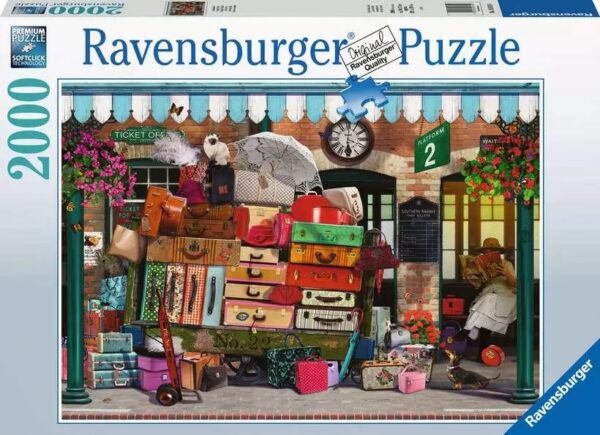 Matkan valossa, palapeli 2000 palaa, Ravensburger
