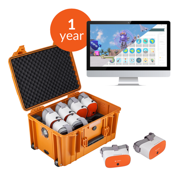 ClassVR Premium setti 8 kpl (64GB) 1 vuoden lisenssillä CVR264-CRS-8-A-L1