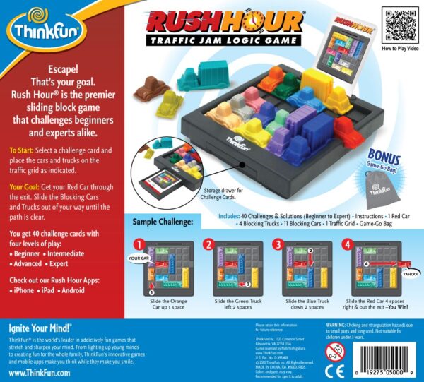 Rush Hour -lautapeli, ThinkFun - Image 3