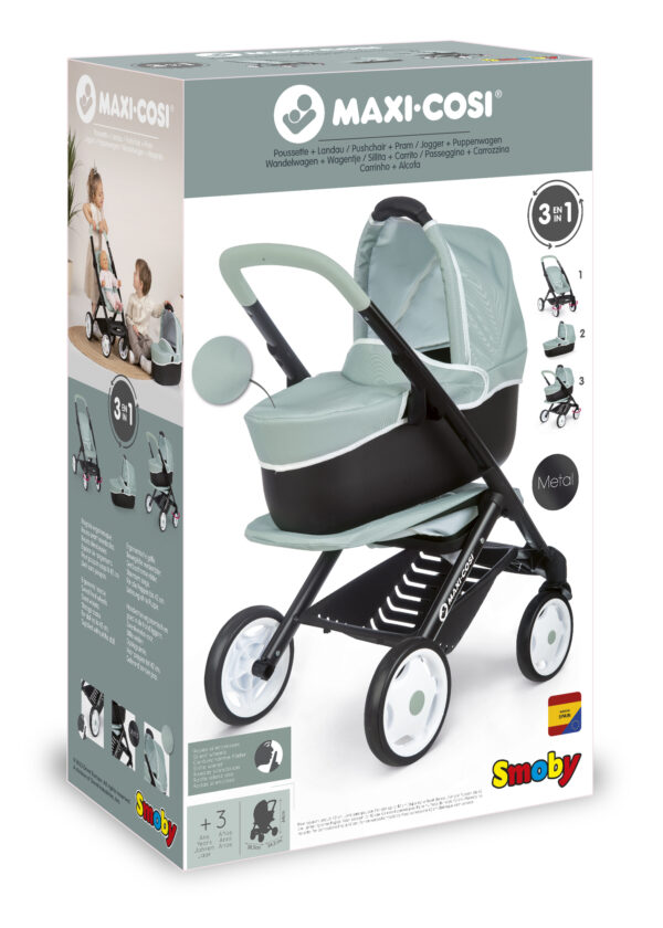 Smoby Maxi Cosi Quinny 3in1 yhdistelmävaunut nukelle