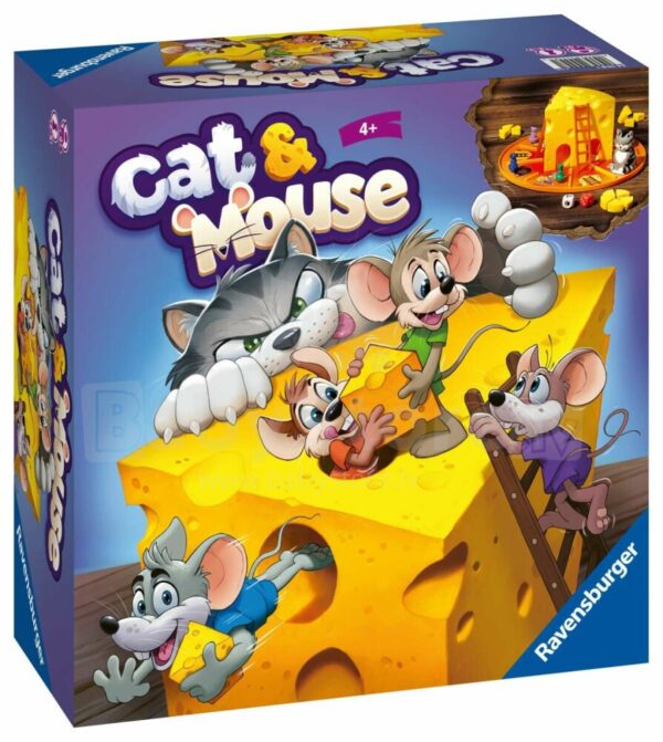 Ravensburger Kissa ja hiiri lasten peli