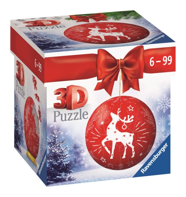 3D Christmas Pallopalapeli 56 palaa, Ravensburger
