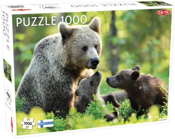 Bear Family 1000 p. palapeli, TACTIC