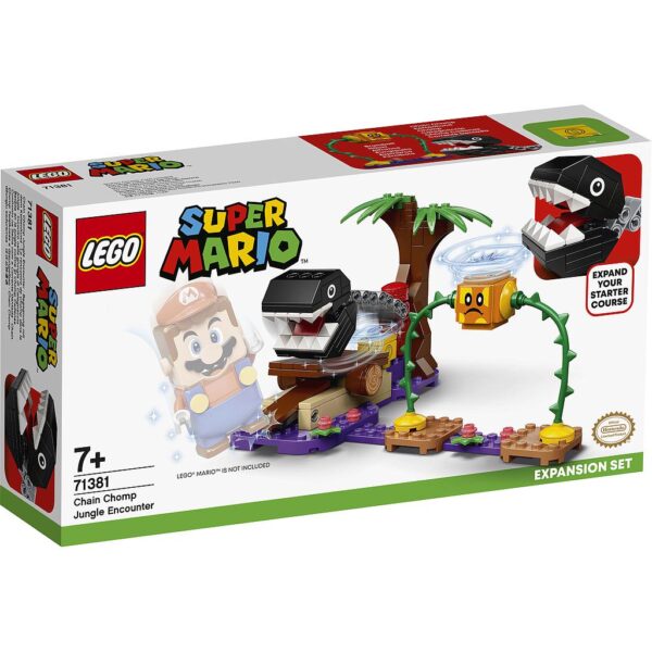 LEGO Super Mario Chain Chompin viidakkoyhteenotto -laajennussarja 71381