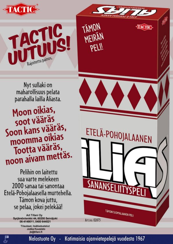 TACTIC ETELÄ-POHOJALAANEN ALIAS - Image 2