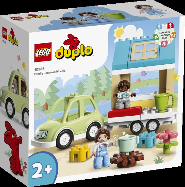 LEGO DUPLO Omakotitalo perävaunussa 10986
