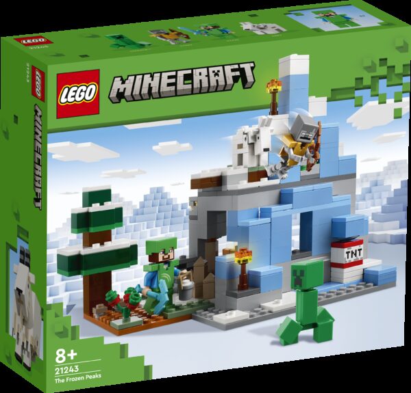 LEGO Minecraft Jään peittämät huiput 21243