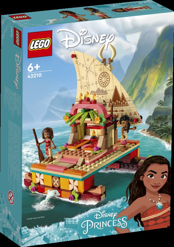 LEGO Disney Vaianan purjehdusalus 43210