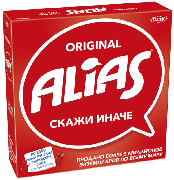 TACTIC Игра "Скажи иначе" Alias Original (на русском яз.)