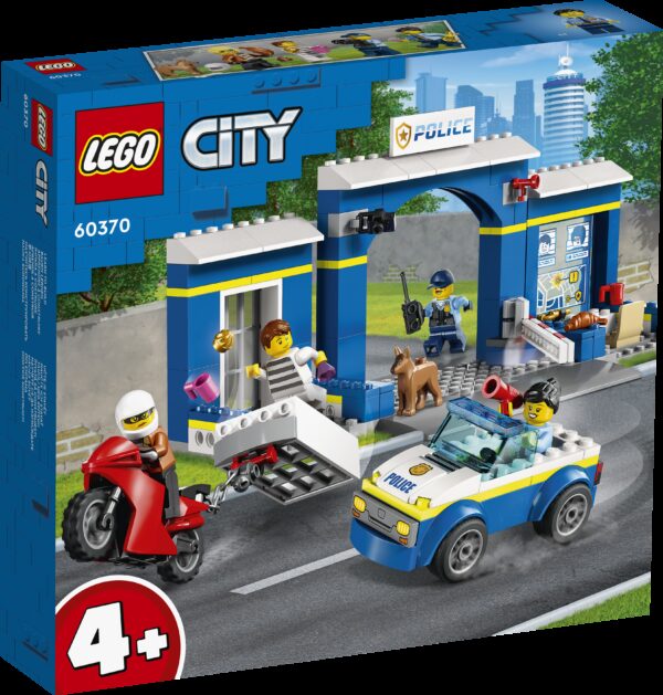 LEGO City Takaa-ajo poliisiasemalla 60370