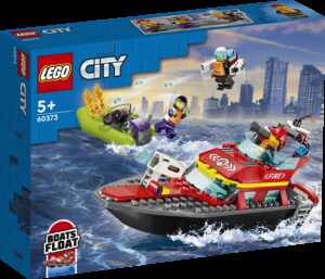 LEGO City Palokunnan pelastusvene 60373
